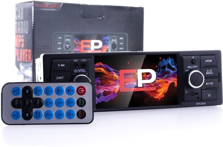 4,1" Autoradio mit Bluetooth und USB