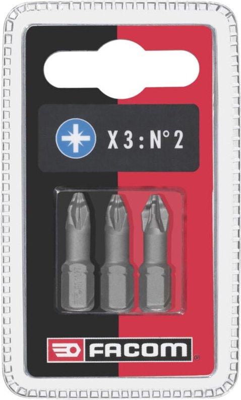 Bits Serie 1 High Perf - PZ2, 3-tlg - Facom