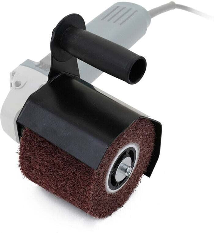 Multifunktionaler Winkelschleifer, Polier- und Satiniermaschine, Vorsatzzubehör, Schleifgerät für Metall, Stahl und Holz...