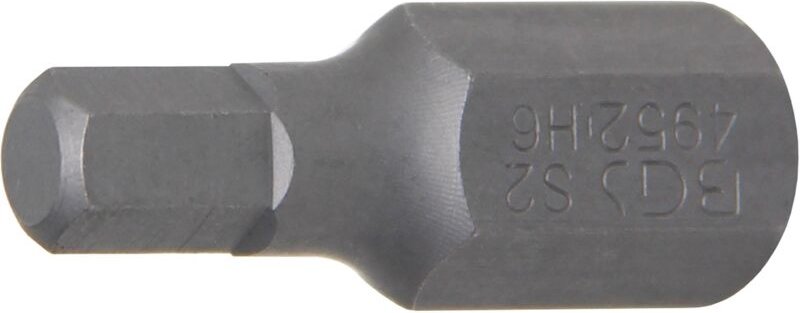 Bit Länge 30 mm Antrieb Außensechskant 10 mm (3/8') Innensechskant 6 mm