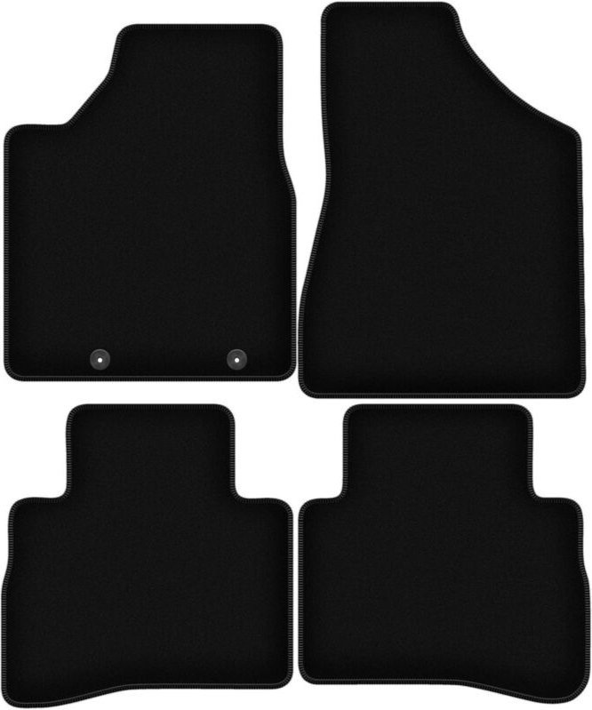 BASIC schwarze Veloursmatten für: Nissan Murano Z50 SUV (2003-2008)