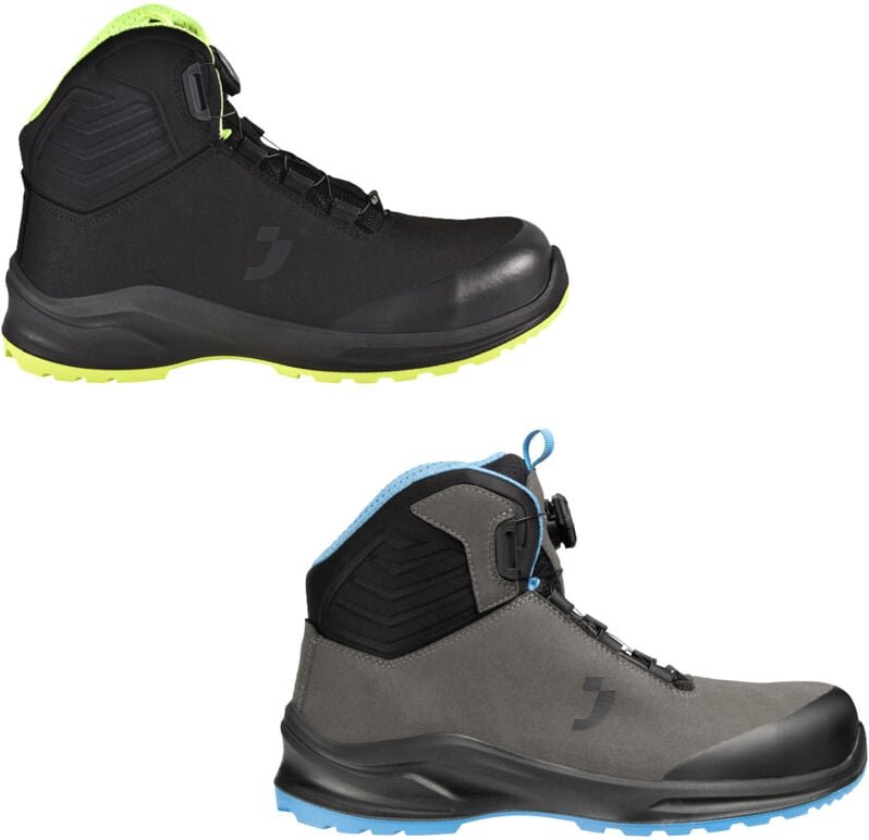 Thumbnail - Vegane Arbeitsschuhe Safety Jogger Modulo Mid S3S boa esd ci fo sc sr - 37 eu - Schwarze