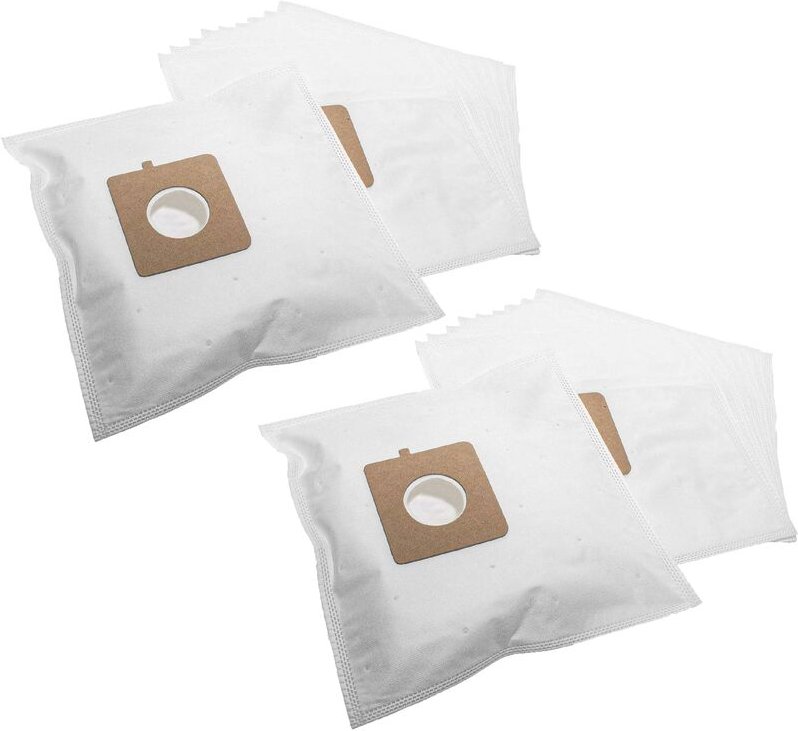 20x Staubsaugerbeutel kompatibel mit lg Electronics Turbo Plus vc 5983 Staubsauger - Mikrovlies, 30,5cm x 17cm, Weiß - V...