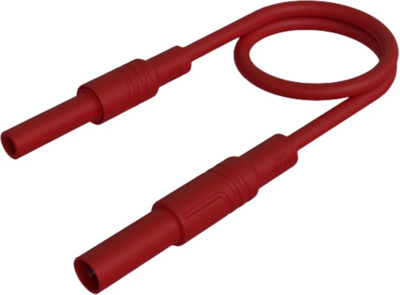 Mal s gg-b 25/2,5 rt Sicherheits-Messleitung 4 mm Sicherheits-Stecker 4 mm Sicherhei - Sks Hirschmann