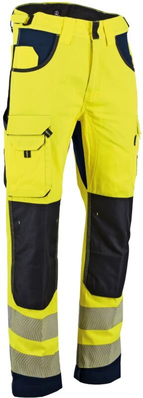 High Vis Multi-Pocket Pants - Klasse 2 - Größe 60 - Gelb - 1667 T60 - LMA