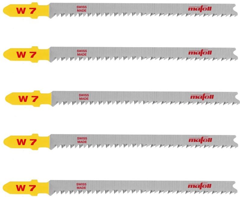 Stichsägeblatt W7 Wood Complete 5 Stück für Stichsäge ps 2-18 Holz 093848 - Mafell
