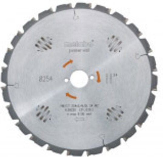 628025000 Kreissägeblatt 254 mm 1 St. - Metabo