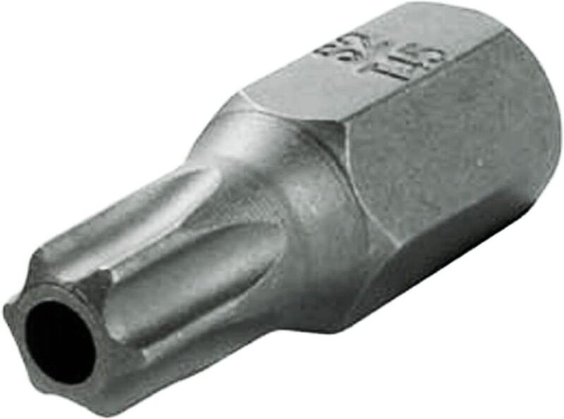 SW-Stahl 04480K45 Schraubendrehbit T-Profil mit Loch, T 45, kurz