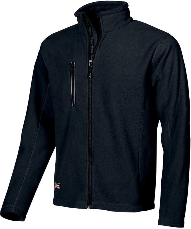 Arbeitsjacke aus Fleece mit Reißverschluss WARM - Blau S