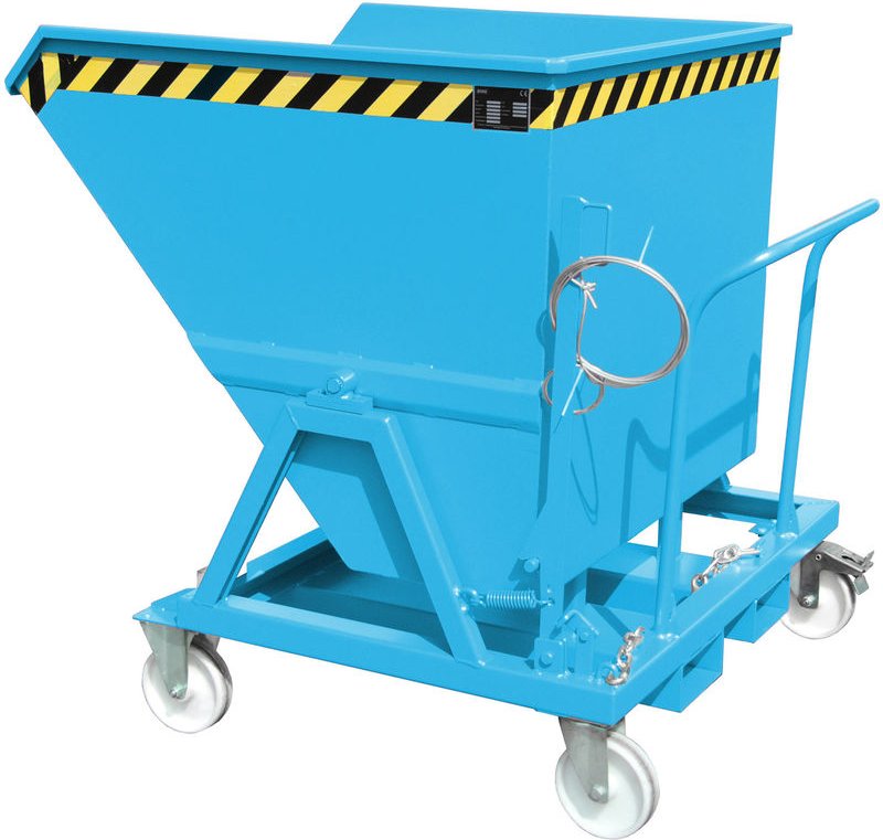 Bauer Kippmulde KS 700, lackiert, Lichtblau