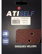 DSV Klettscheibe Durchmesser 125mm, Korngröße 120, 8 Löcher, 5 Stück