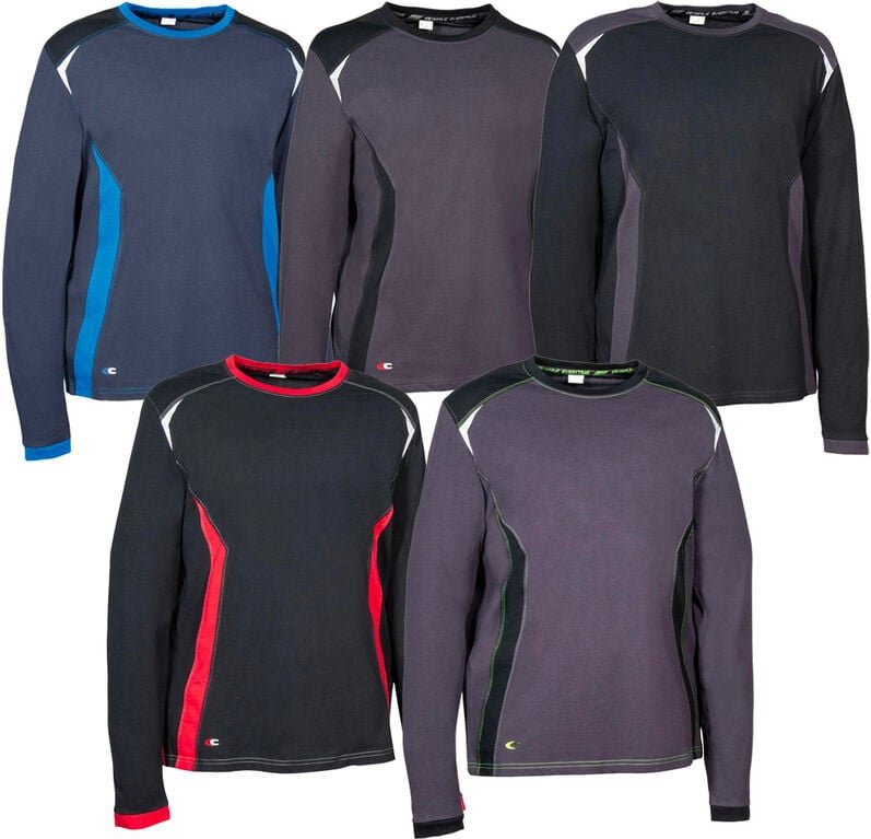 Langeveld Arbeitshemd - xxxxl - Rot - Cofra