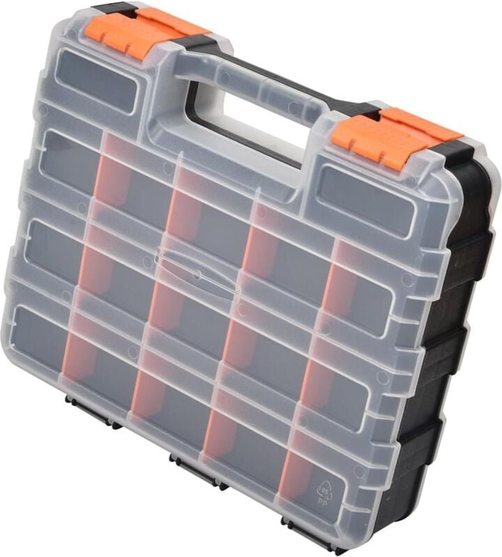 Tragbarer Werkzeugkasten, doppelseitige Schraubenwerkzeuge