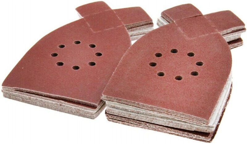 50 fogli di carta vetrata per Black & Decker KA220G, KA230, grana 40, 60, 80, 100, 120