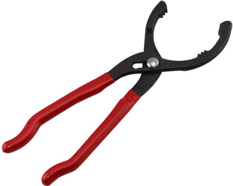 Verstellbarer Ölfilterschlüssel, Ölfilterzange mit gezahnter Backe, ideales Ölfilter-Entfernungswerkzeug für den schnell...