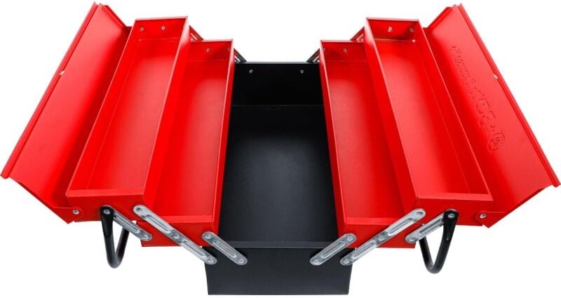 Metall-Werkzeugkoffer leer