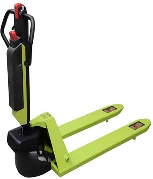 Matisère - Elektro-Hubwagen mit langen Gabeln 1500 x 525 mm – Tragkraft 1,2 t – Ideal für lange Paletten oder zum Aufneh...