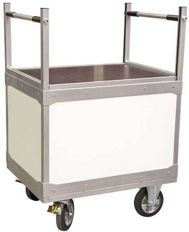 Wagen mit konstanter Höhe - Tragfähigkeit 40 bis 200 kg - Platte 800 x 600 mm - Plattenhub 600 mm - 800009373
