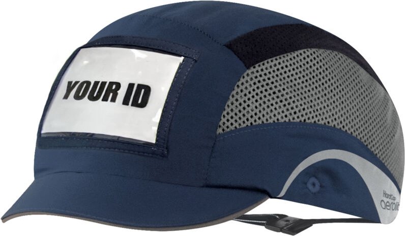 JSP - Anstoßkappe mit Schutzhülle HardCap Aerolite, marine, Typ: micro