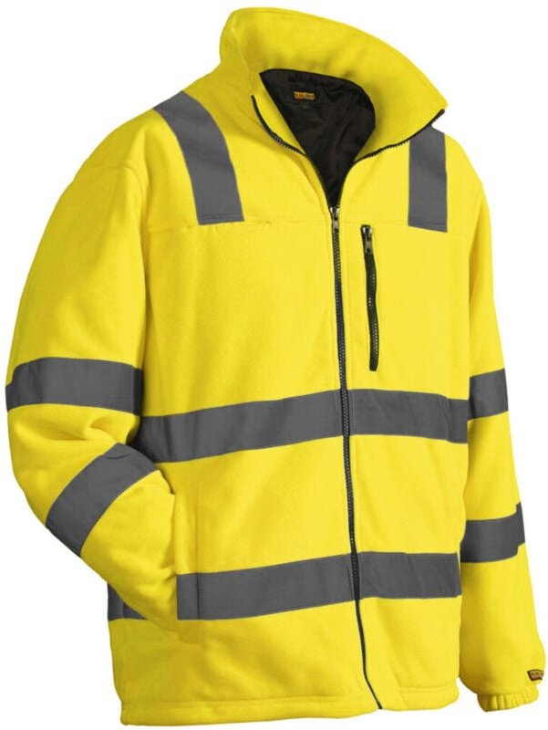 Blakläder Warnschutz-Fleecejacke, gelb, Unisex-Größe: m