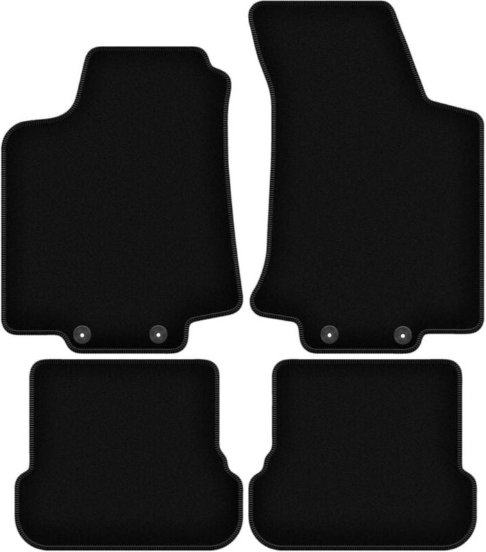 BASIC schwarze Veloursmatten für: Volkswagen Golf IV Cabrio (1998-2002)