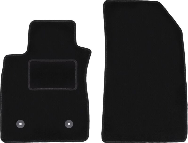 Vordere Matten schwarz für: Renault Clio III Kombi, Schrägheck (2005-2012)