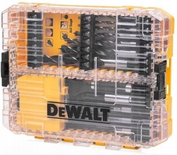 57-teiliger Satz Holzbohrer und -bohrer - DW DT70768