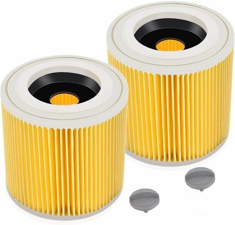 Thumbnail - Starlight 2er-Pack Kartuschenfilter für Wd3 Premium Wd2 Wd3 Wd3p Wd3 Mv2 Mv3 Wd3 Filter Ersatzfilter für Krcher Staubsau...