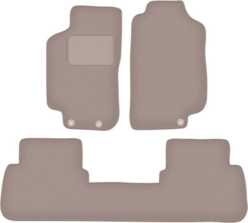 Beige Veloursmatten für: Saab 9-5 I Kombi, Limousine (1997-2009)