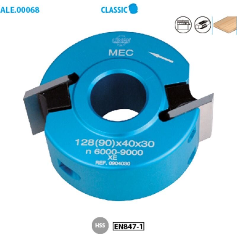 Werkzeugprofilierer - 40 mm Classic ø 78 Bohrung 30 Höhe 40 Schneidzahl 2