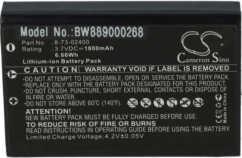 Vhbw - Akku Ersatz für Maico 74101501, MAI-721-4 für Medizintechnik (1800mAh, 3,7V, Li-Ion)