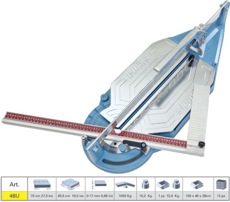 Sigma - fliesenschneider 4BU series 4 up manual 70 cm schnittlange