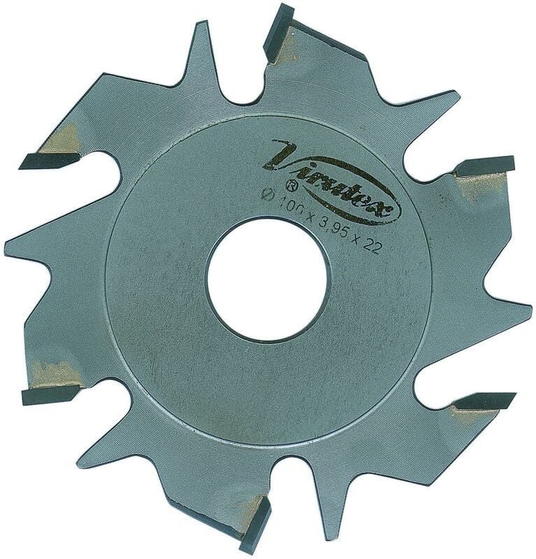 Nutmesser ø 100mm XAL.22 Virutex 2 Zähne + 4 - 1440080