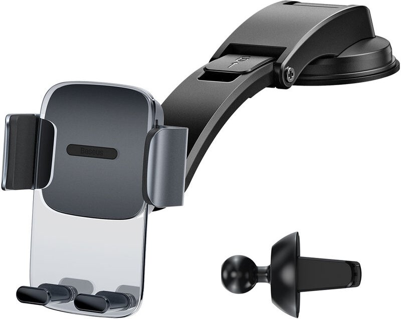 Baseus 2in1 Autohalterung für Cockpit und Lüftungsgitter schwarz (SUYK000001)