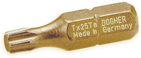 Box mit 5 Schrauber-Bits S2, tin, T30 Dogher 423-T30-5