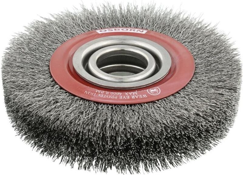 Thumbnail - Rundbürste Stahldraht 125x22 mm Bohrung 20 mm - Osborn