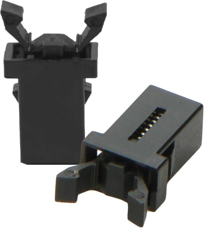 Gabrielle - 2er-Pack Mülleimerdeckelverschlüsse, kompatibel mit Mülleimern, flexibler Deckelverschluss für Küchenmülleim...