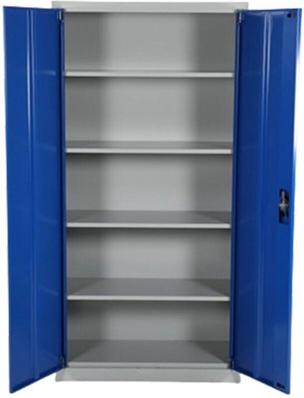 Werkstattschränke für Werkstätten und Garagen - 4 Regale - Blau - 4010571601