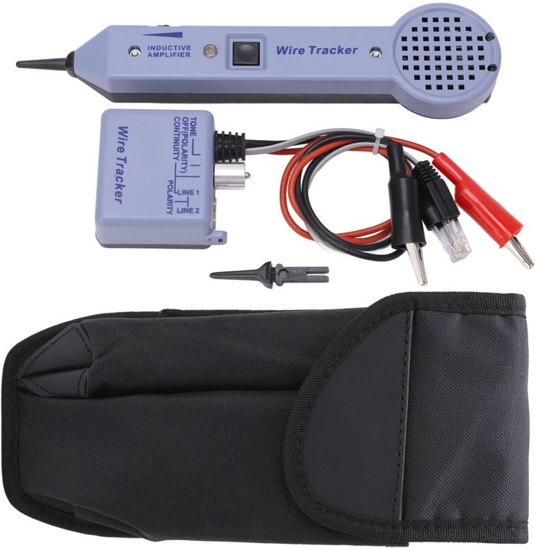 Eosnow Netzwerkkabelverfolgungstester -Kit Audio einstellbare Induktionsverstärker -Toner -Detektor