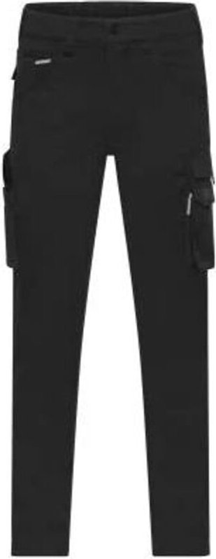 James&nicholson - Workwear Bundhose JN1858 Slim-Line Gr. 50 black