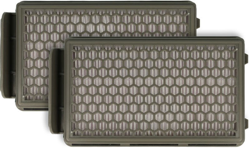 Filterset 2x Staubsaugerfilter kompatibel mit Rowenta RO371, RO3715EA / 4Q0, RO3715, RO3715EA, RO3718 Staubsauger - hepa...