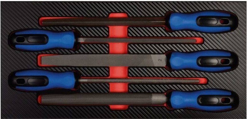 Projahn Feilen Einlage 5-tlg.