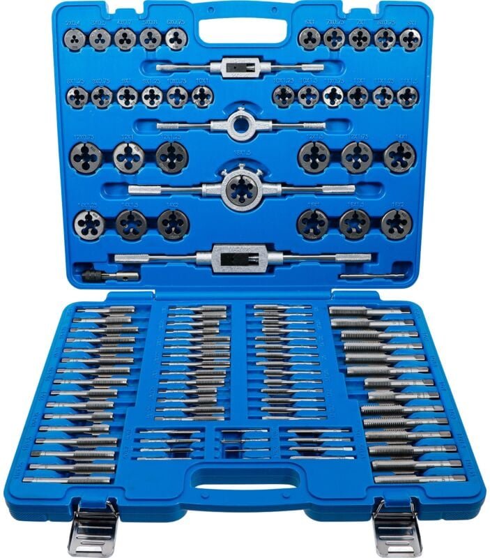 Gewindeschneid-Satz M2 - M18 110-tlg.