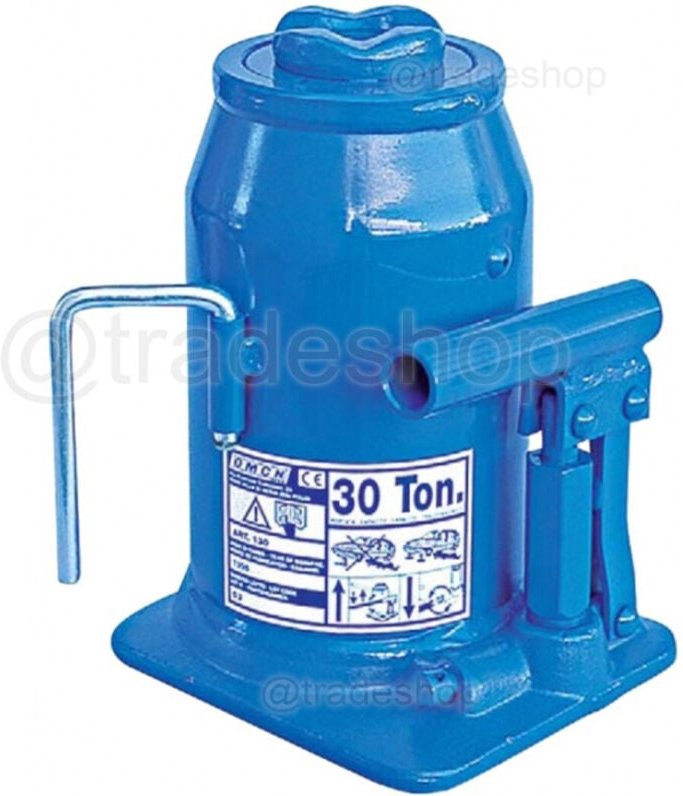 Trade Shop Traesio - Trade Shop - hydraulischer flaschenheber hydraulische binda TON.30 omcn 130 crick jack -