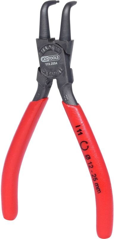 Innen-Sicherungszange, abgewinkelt, 12-25 mm