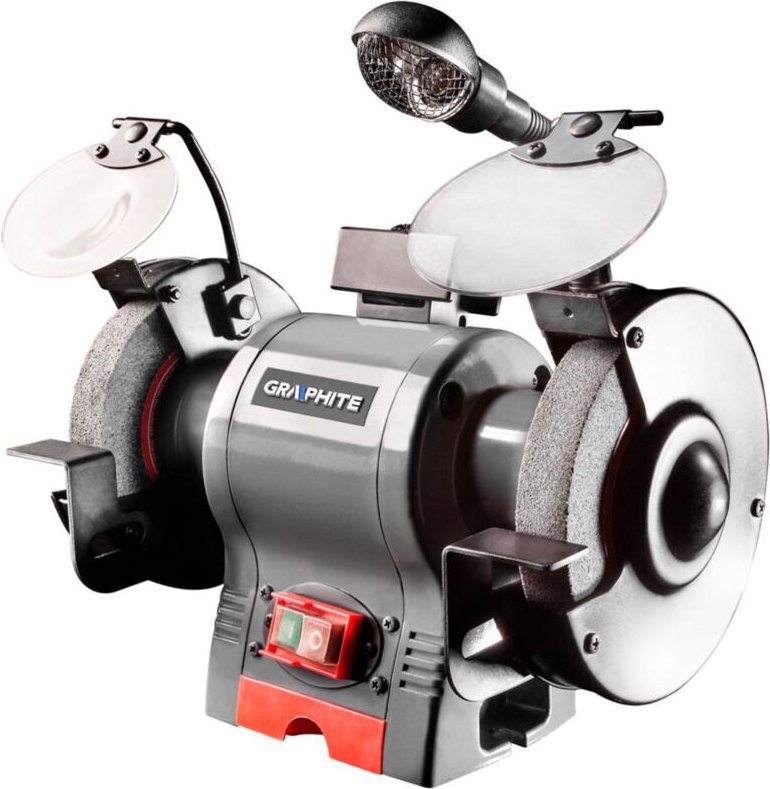 Doppelschleifer 370 w, mit Licht - Graphite