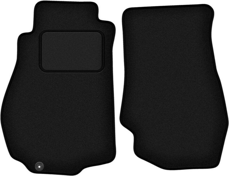 Vordere Matten schwarz für: Nissan 350Z Coupé (2003-2009)