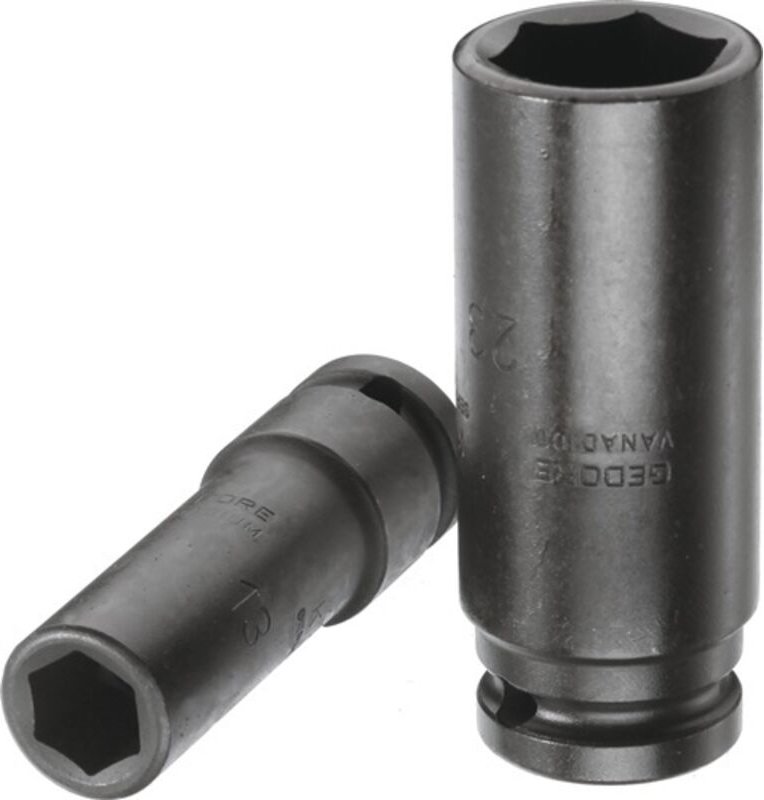 Kraftschraubersteckschlüsseleinsatz k 19 l 1/2 ″ Schlüsselweite 23 mm Länge 82 mm