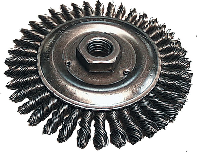 Scheibenbürste 150 mm • 0,5 mm • Zopfzahl 26 • M14 - Makita