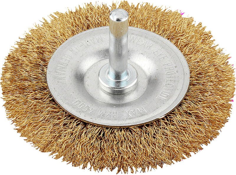 KWB - Scheibenbürste, gewellter Messingdraht, ø 75 mm 609313 1 St.